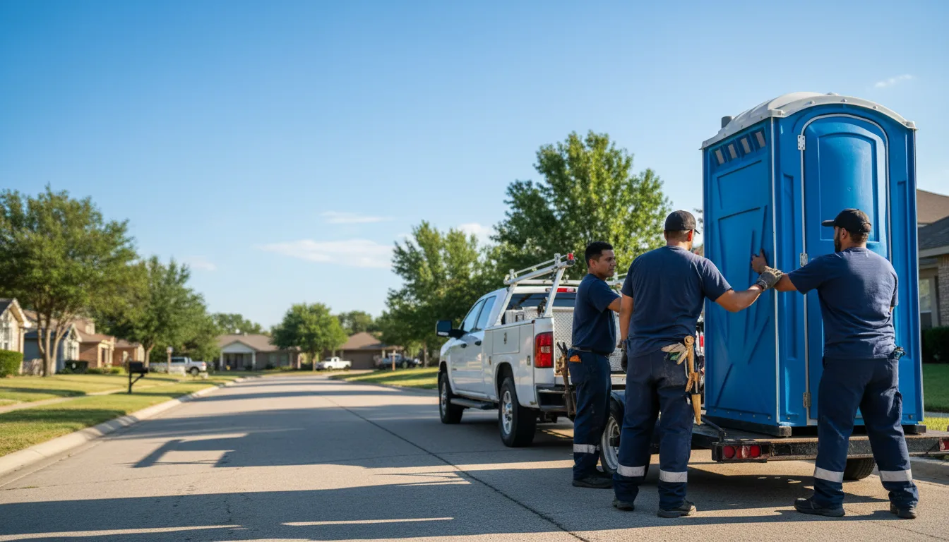 Portable Toilet Rental in Brady, TX near me
